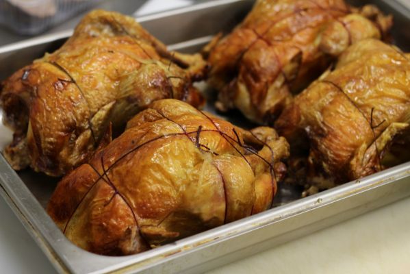 Poulets rôtis